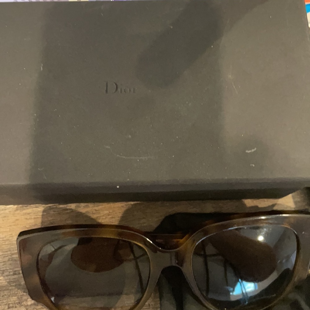 Dior Night 2 05LHA Havana Sunglasses - Picture 9 of 10